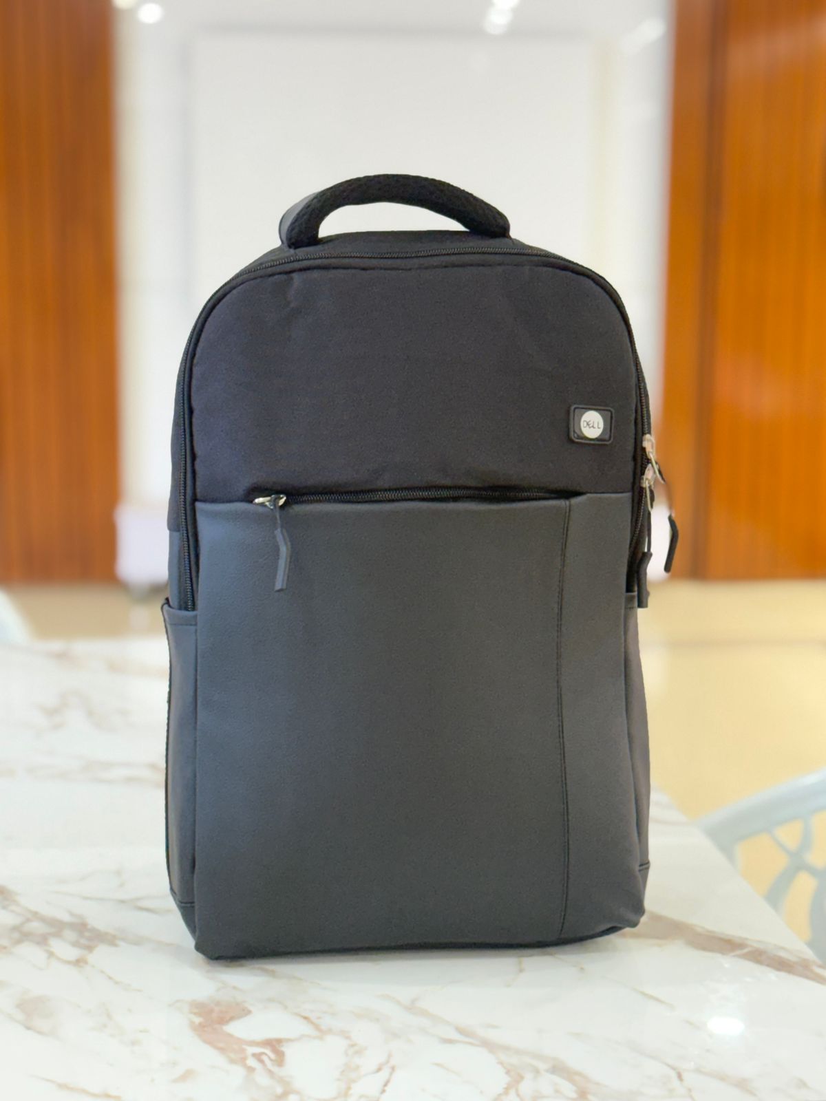 Dell Black and Grey Laptop Backpack – Sleek & Durable Design for Work and Travel 5157