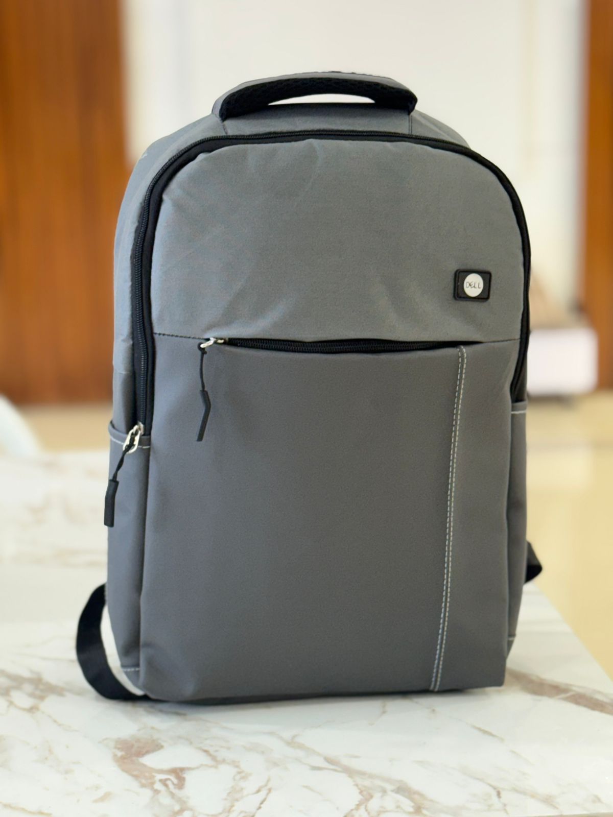 Dell Black and Grey Laptop Backpack – Sleek & Durable Design for Work and Travel 5157