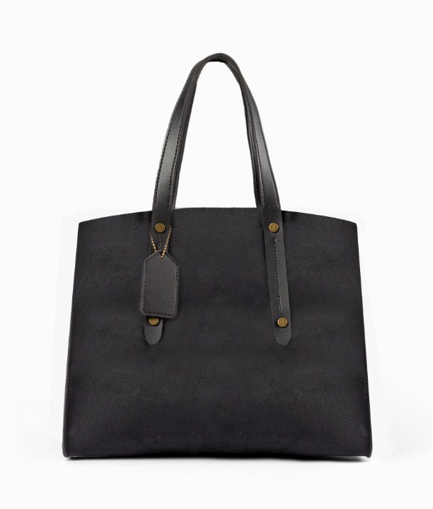 Black Velvet Handbag For Girls 598 GALAXY BAGS