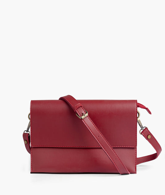 Red Ladies Crossbody Bag 6015 GALAXY BAGS