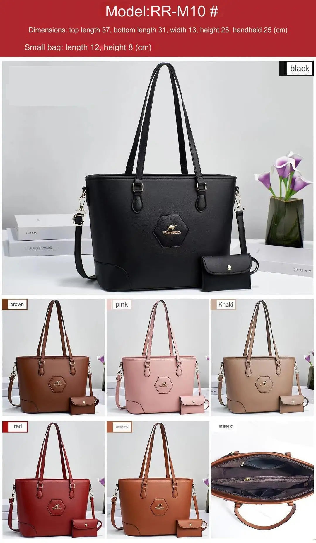 2Pcs Set Handbag RRM12 GALAXY BAGS