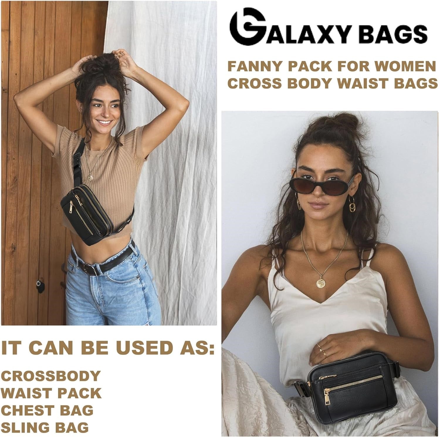 Fanny Pack | Waist Bag | Waist Pack | Bum Bag | Fanny Bag |  GB 