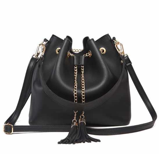 Black Girls Bucket Bag 