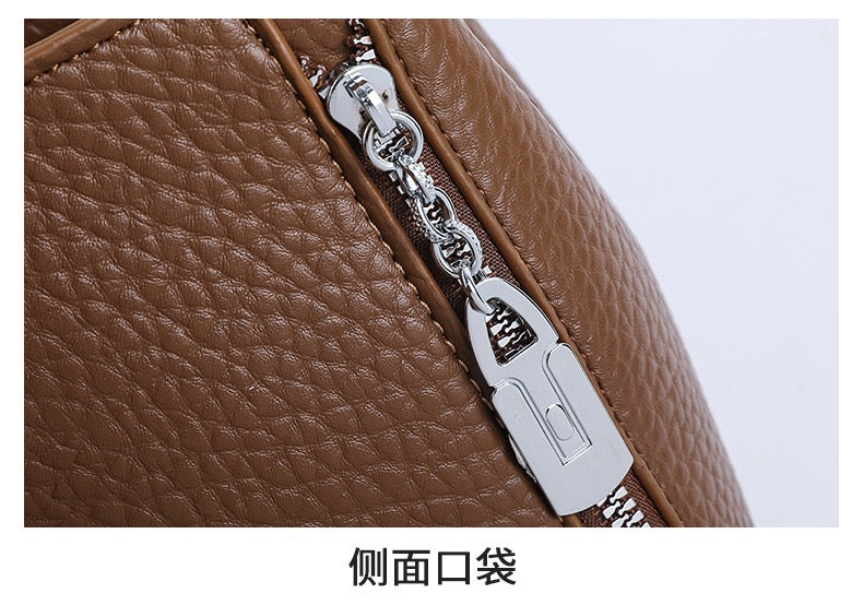 Stylish  Handbag with Top Handle & Shoulder Strap 555-12