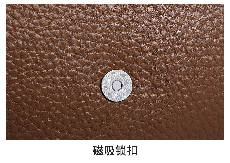 Stylish  Handbag with Top Handle & Shoulder Strap 555-12