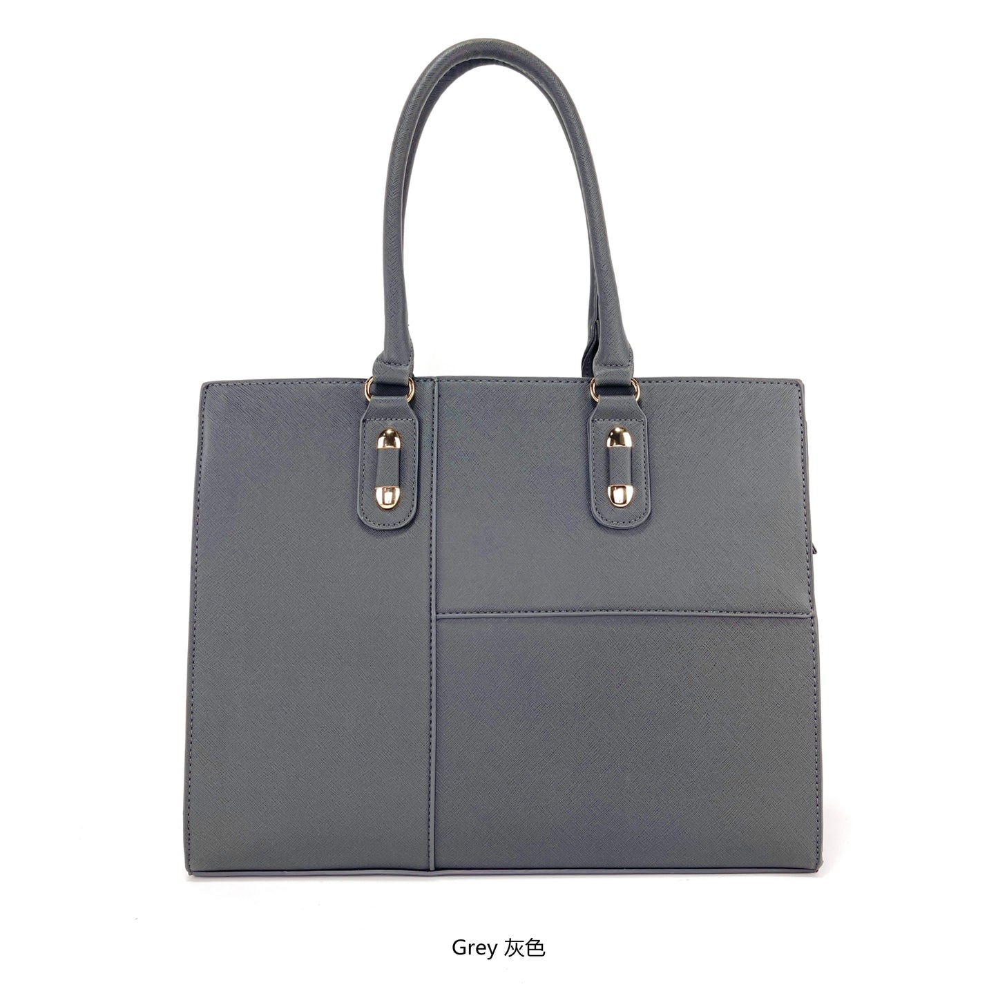 Miss Susan 15.6 Inch Camel Tote Bag – Stylish Women Work & Office Handbag 1031-2