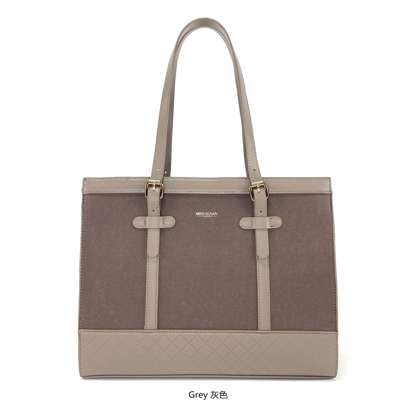 Miss Susan Tote Bag – Elegant Women Handbag & 15.6 Inch Laptop Tote 1029