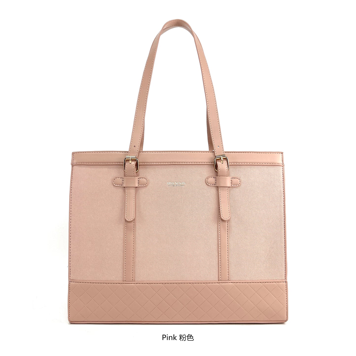 Miss Susan Tote Bag – Elegant Women Handbag & 15.6 Inch Laptop Tote 1029