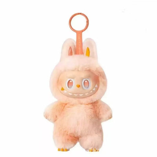 Peach Labubu Big Into Energy Monster Keychain  - 1 PC