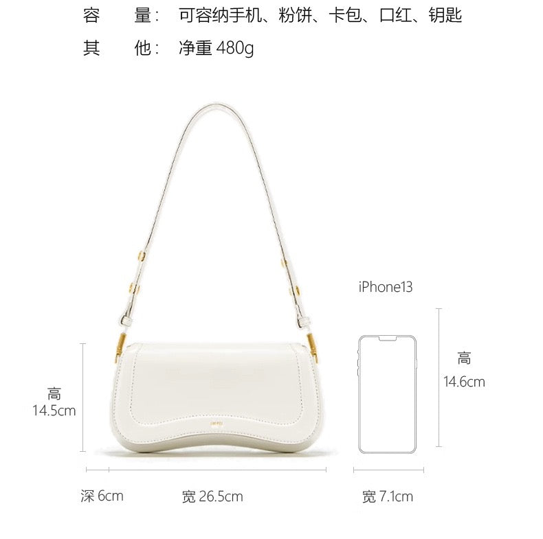 JW PEI Shoulder Bag – Elegant Vegan Leather Handbag for Women 1903