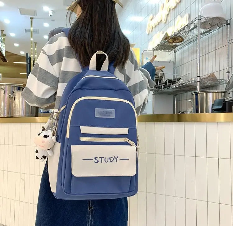 Imported Quality Ladies BackPack with tadybear 1233 GALAXY BAGS