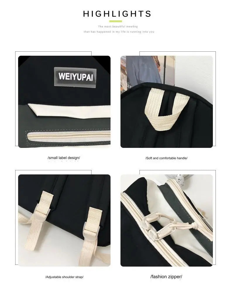 Imported Quality Ladies BackPack with tadybear 1233 GALAXY BAGS
