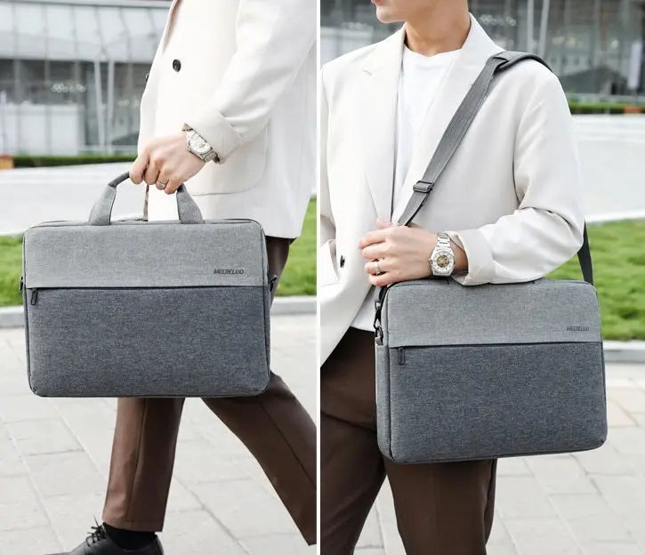 Laptop Bag 16 Inch Waterproof Polyester Briefcase T52 - Galaxy Bags