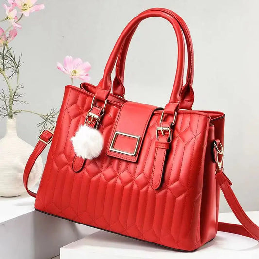 Red Ladies Handbags 8820-1 GALAXY BAGS