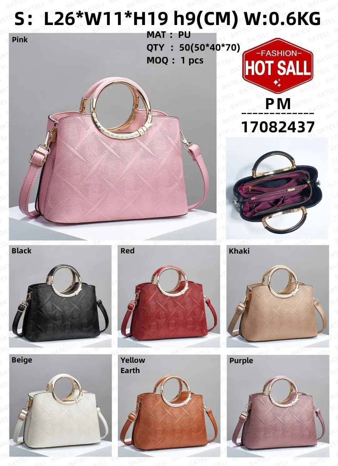 Stylish Handbag for Girls and Women 808-6 GALAXY BAGS