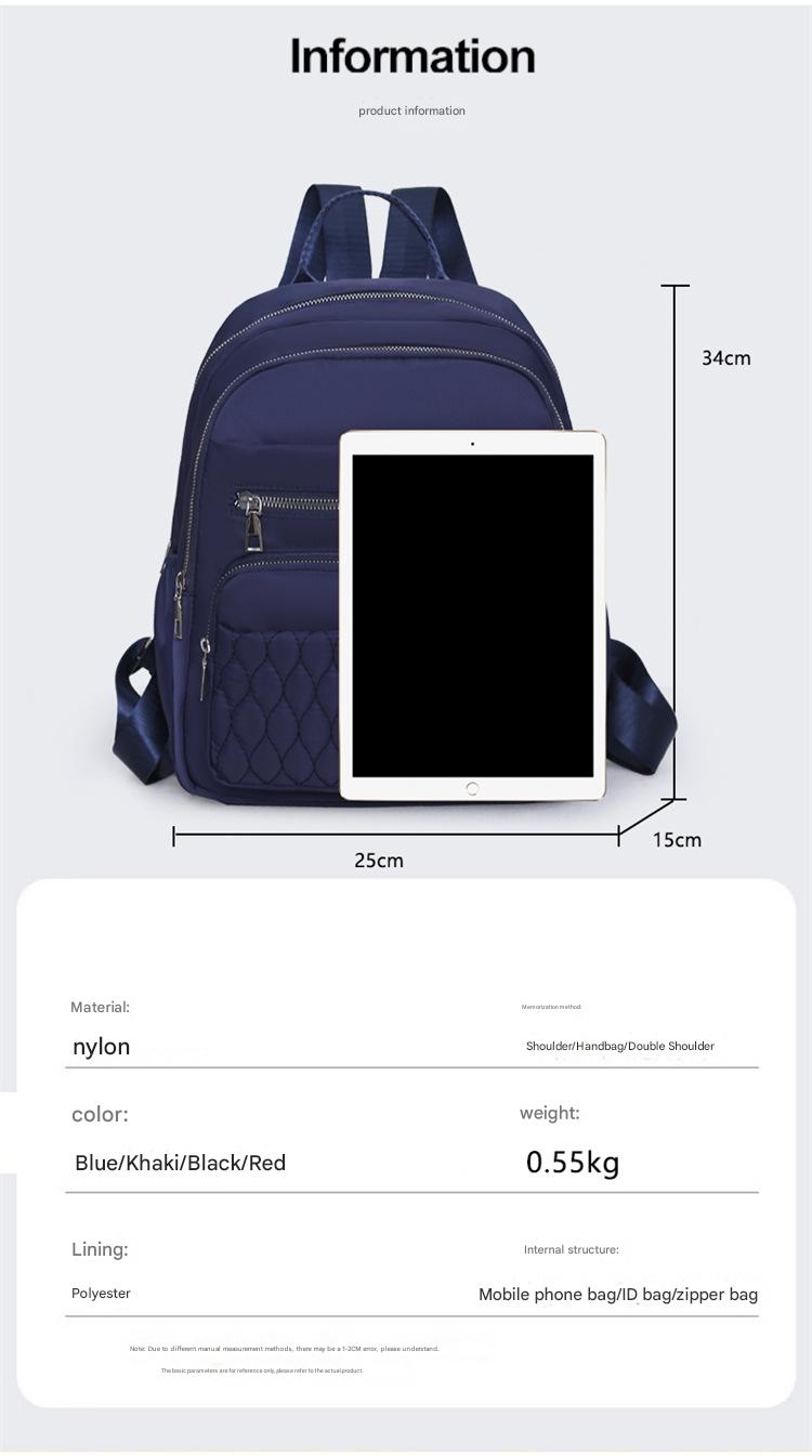 Stylish Multi Pockets High Quality Backpack 4047