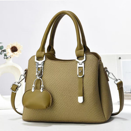 Handbag with KeyChain– Stylish Shoulder & Crossbody Bag for Women 9905-8