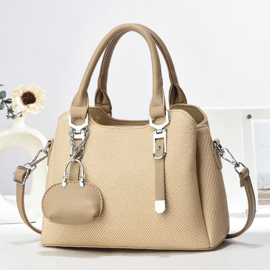 Handbag with KeyChain– Stylish Shoulder & Crossbody Bag for Women 9905-8