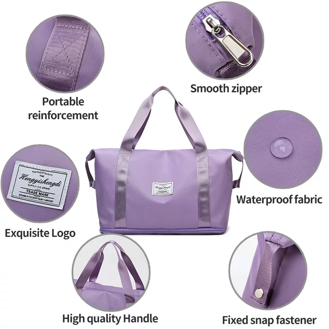 Apple Green Travel Duffel Bag for Men & Women 4039 GALAXY BAGS