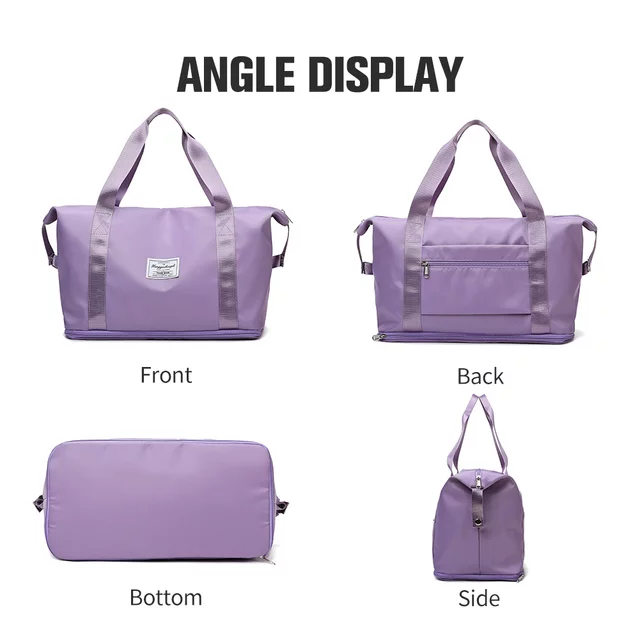 Apple Green Travel Duffel Bag for Men & Women 4039 GALAXY BAGS