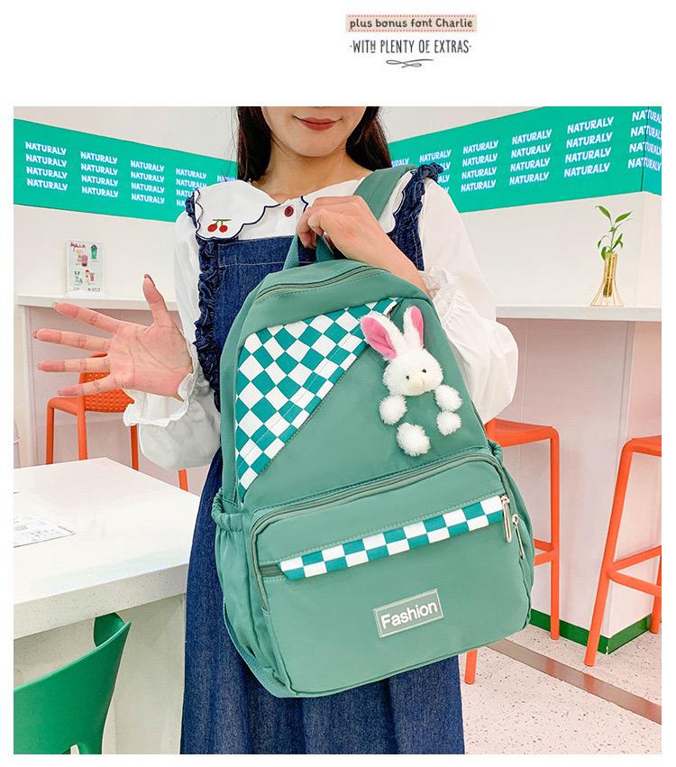 Green School & College Backpack sale For Girls 4216 GALAXY BAGS