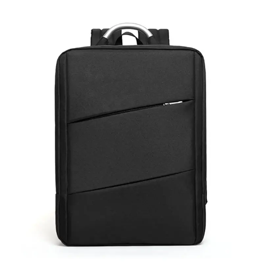 Sleek Black  Business Laptop Backpack – Minimalist & Modern Design