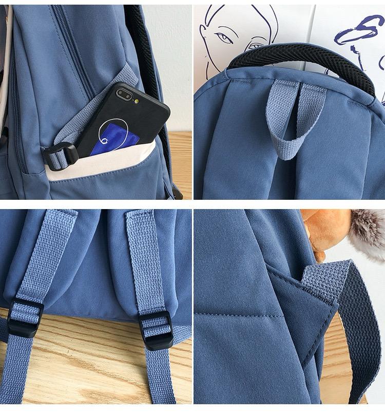 Black School back pack For Women 4221 GALAXY BAGS