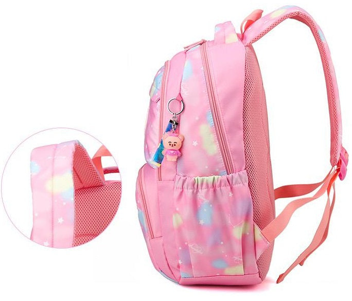 Blue School back pack For Women 4226 GALAXY BAGS