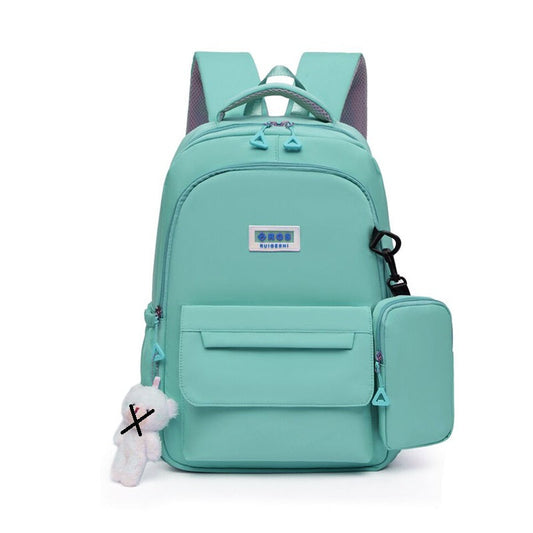 Stylish Backpack With Pouch For Kids and Women 8039 GALAXY BAGS