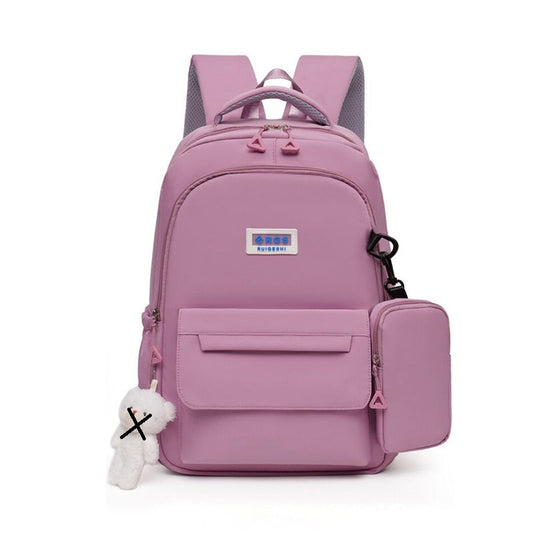 Stylish Backpack With Pouch For Kids and Women 8039 GALAXY BAGS