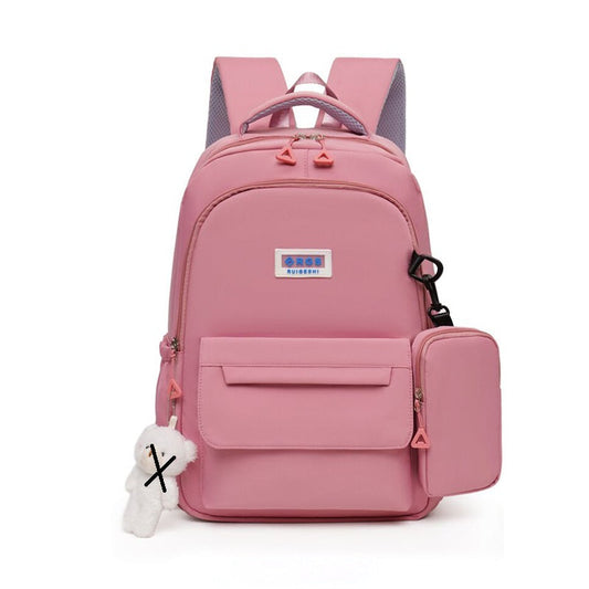 Stylish Backpack With Pouch For Kids and Women 8039 GALAXY BAGS