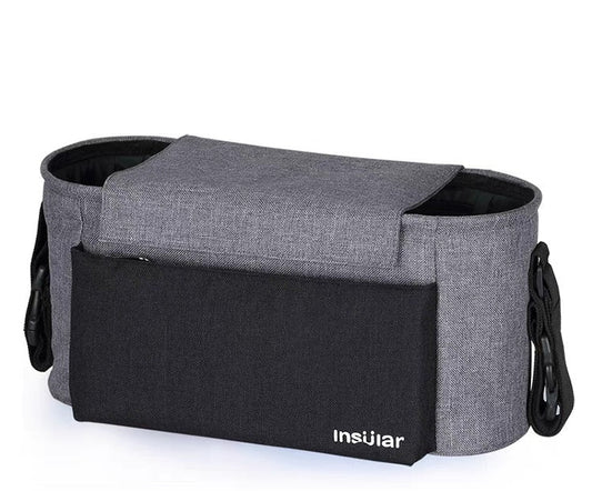 Grey Diaper Bag, Baby bag, Nappy Changing Bag 4183 GALAXY BAGS