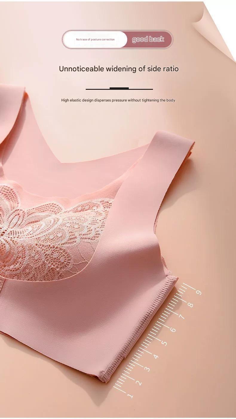Women's small breasts gathered, anti-sagging, no underwire, back Jiamei back bra, hunched back adjustment bra 7069